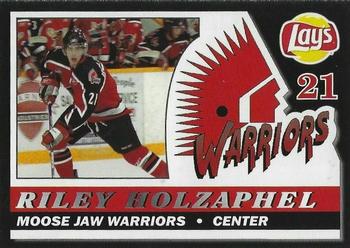2006-07 Moose Jaw Warriors (WHL) #10 Riley Holzapfel Front