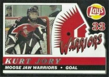2006-07 Moose Jaw Warriors (WHL) #12 Kurt Jory Front