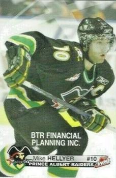 2006-07 Prince Albert Raiders (WHL) #NNO Mike Hellyer Front