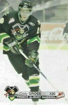 2006-07 Prince Albert Raiders (WHL) #NNO Cody Gross Front