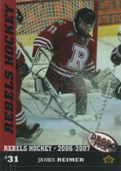 2006-07 Laebon Homes Red Deer Rebels (WHL) #NNO James Reimer Front