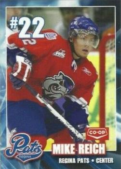 2006-07 Co-op Regina Pats (WHL) #NNO Mike Reich Front