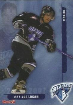 2006-07 Saskatoon Blades (WHL) #NNO Joe Logan Front