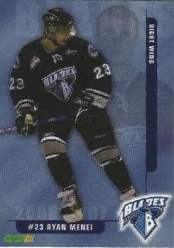2006-07 Saskatoon Blades (WHL) #NNO Ryan Menei Front