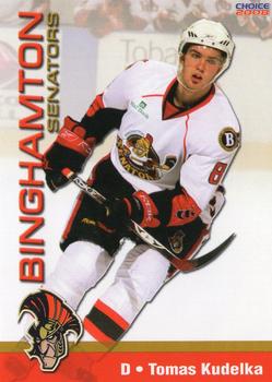 2007-08 Choice Binghamton Senators (AHL) #14 Tomas Kudelka Front