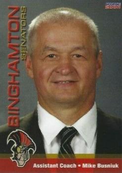 2007-08 Choice Binghamton Senators (AHL) #27 Mike Busniuk Front