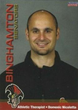 2007-08 Choice Binghamton Senators (AHL) #29 Domenic Nicoletta Front