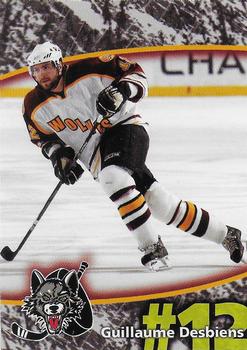 2007-08 Vienna Beef Chicago Wolves (AHL) #NNO Guillaume Desbiens Front