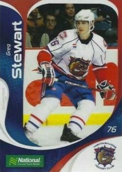 2007-08 Extreme Hamilton Bulldogs (AHL) #23 Greg Stewart Front