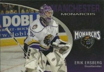 2007-08 Choice Manchester Monarchs (AHL) #6 Erik Ersberg Front