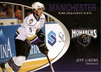 2007-08 Choice Manchester Monarchs (AHL) #14 Jeff Likens Front