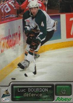 2007-08 Sobey's Manitoba Moose (AHL) #NNO Luc Bourdon Front