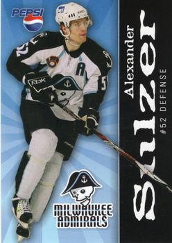 2007-08 Pepsi Milwaukee Admirals (AHL) #NNO Alexander Sulzer Front