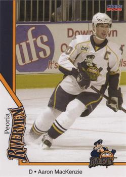 2007-08 Choice Peoria Rivermen (AHL) #15 Aaron MacKenzie Front