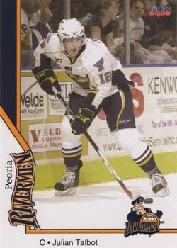 2007-08 Choice Peoria Rivermen (AHL) #21 Julian Talbot Front