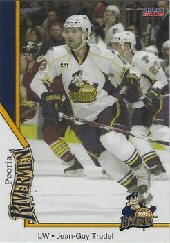 2007-08 Choice Peoria Rivermen (AHL) #22 Jean-Guy Trudel Front