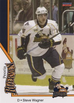 2007-08 Choice Peoria Rivermen (AHL) #23 Steve Wagner Front