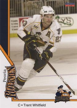 2007-08 Choice Peoria Rivermen (AHL) #24 Trent Whitfield Front