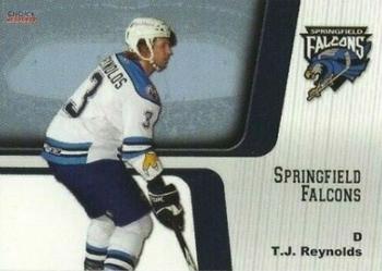 2007-08 Choice Springfield Falcons (AHL) #4 T.J. Reynolds Front