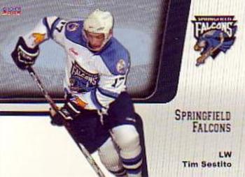 2007-08 Choice Springfield Falcons (AHL) #10 Tim Sestito Front