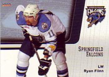 2007-08 Choice Springfield Falcons (AHL) #22 Ryan Flinn Front