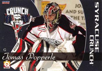2007-08 Choice Syracuse Crunch (AHL) #1 Tomas Popperle Front