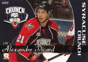 2007-08 Choice Syracuse Crunch (AHL) #13 Alexandre Picard Front