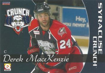 2007-08 Choice Syracuse Crunch (AHL) #15 Derek MacKenzie Front