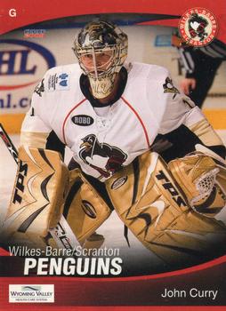 2007-08 Choice Wilkes-Barre/Scranton Penguins (AHL) #6 John Curry Front