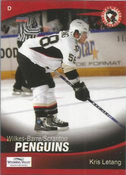 2007-08 Choice Wilkes-Barre/Scranton Penguins (AHL) #16 Kris Letang Front