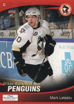 2007-08 Choice Wilkes-Barre/Scranton Penguins (AHL) #17 Mark Letestu Front