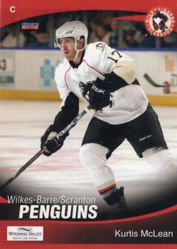 2007-08 Choice Wilkes-Barre/Scranton Penguins (AHL) #19 Kurtis McLean Front
