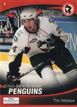 2007-08 Choice Wilkes-Barre/Scranton Penguins (AHL) #25 Tim Wallace Front