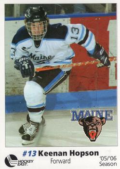 2005-06 Maine Black Bears (NCAA) #9 John Hopson Front
