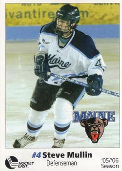 2005-06 Maine Black Bears (NCAA) #19 Steve Mullin Front