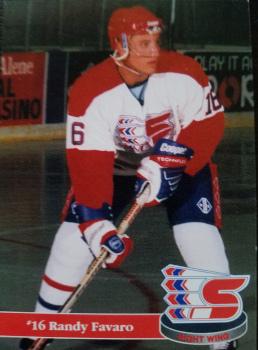 1994-95 Spokane Chiefs (WHL) #1 Randy Favaro Front
