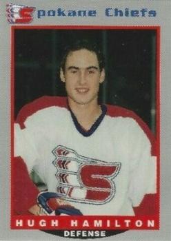 1995-96 Spokane Chiefs (WHL) #3 Hugh Hamilton Front