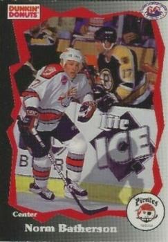 1995-96 Dunkin' Donuts Portland Pirates (AHL) #NNO Norm Batherson Front