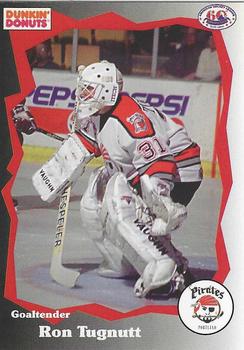 1995-96 Dunkin' Donuts Portland Pirates (AHL) #NNO Ron Tugnutt Front