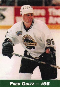 1995-96 Louisiana IceGators (ECHL) #NNO Fred Goltz Front