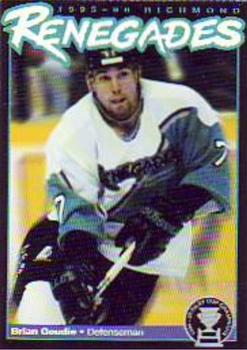 1995-96 Richmond Renegades (ECHL) #NNO Brian Goudie Front