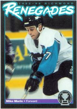 1995-96 Richmond Renegades (ECHL) #NNO Mike Morin Front