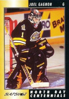 1994-95 Slapshot North Bay Centennials (OHL) #1 Joel Gagnon Front