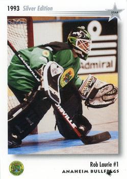 1992-93 Star Sports Cards Anaheim Bullfrogs (RHI) #NNO Rob Laurie Front