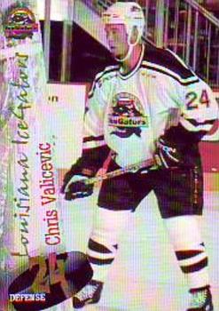 1998-99 Starzsports Louisiana IceGators (ECHL) #NNO Chris Valicevic Front