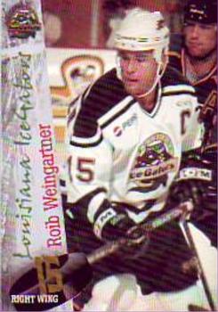 1998-99 Starzsports Louisiana IceGators (ECHL) #NNO Rob Weingartner Front