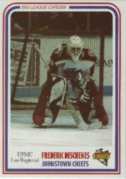 1999-00 Big League Cards Johnstown Chiefs (ECHL) #24 Frederic Deschenes Front