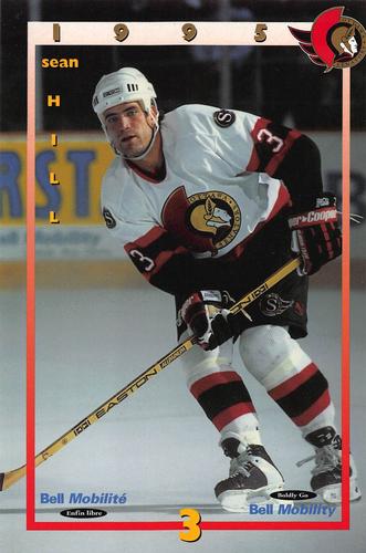 1994-95 Bell Mobility Ottawa Senators Postcards #NNO Sean Hill Front