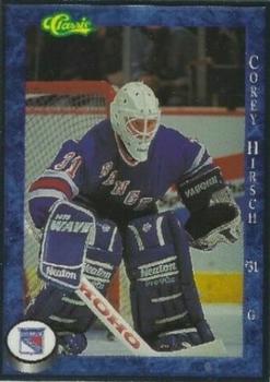 1994-95 Classic Binghamton Rangers (AHL) #NNO Corey Hirsch Front