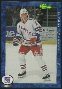 1994-95 Classic Binghamton Rangers (AHL) #NNO Darcy Werenka Front